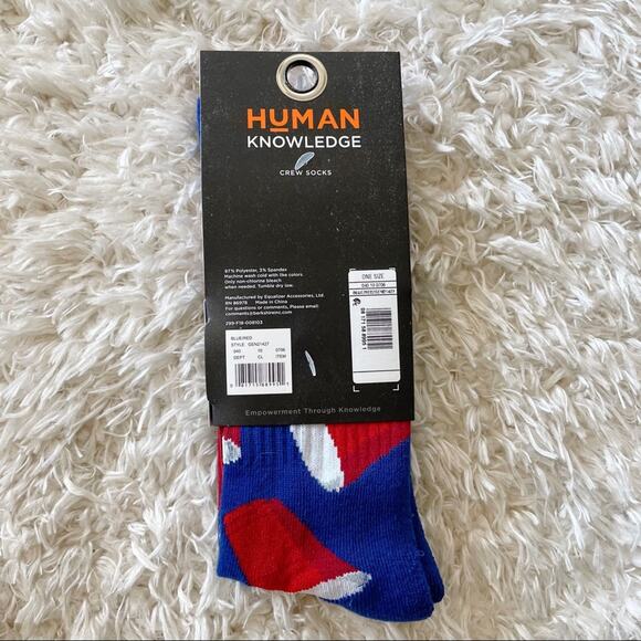 Human Knowledge Beer Pong red cup socks NEW party funny gag gift drinking - Picture 4 of 6